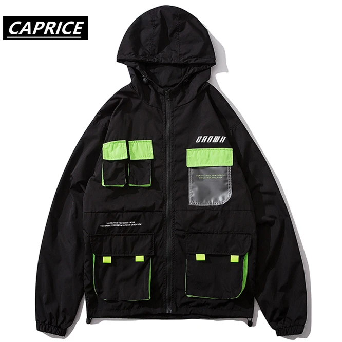 CAPRICE много карманов рабочая одежда стильная куртка для мужчин уличная с