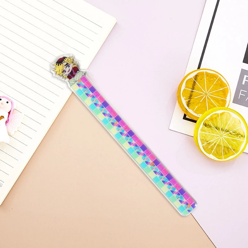 

Demon Slayer villain drops glue ruler acrylic animation surrounding stationery