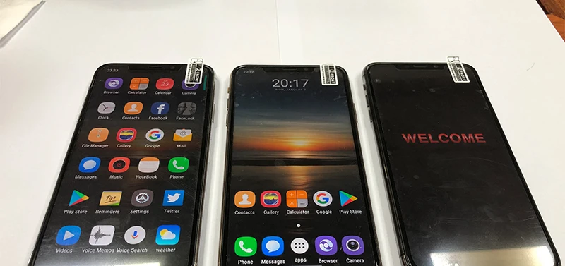Нотч экран Android 9 большой экран 5,8/6,5 дюймов смартфон разблокированный смарт мобильный сотовый телефон Google Play магазин бесплатный подарок