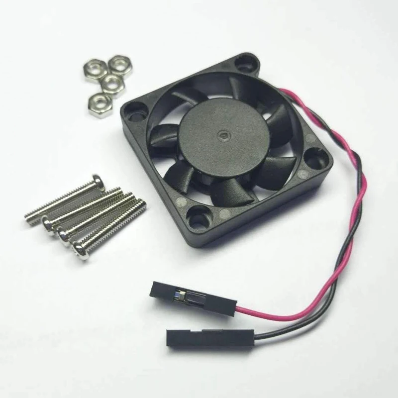 Вентилятор Aokin для Raspberry pi 5 В 3 вентилятора Pi B + 3B 2B Модель медная охлаждающая