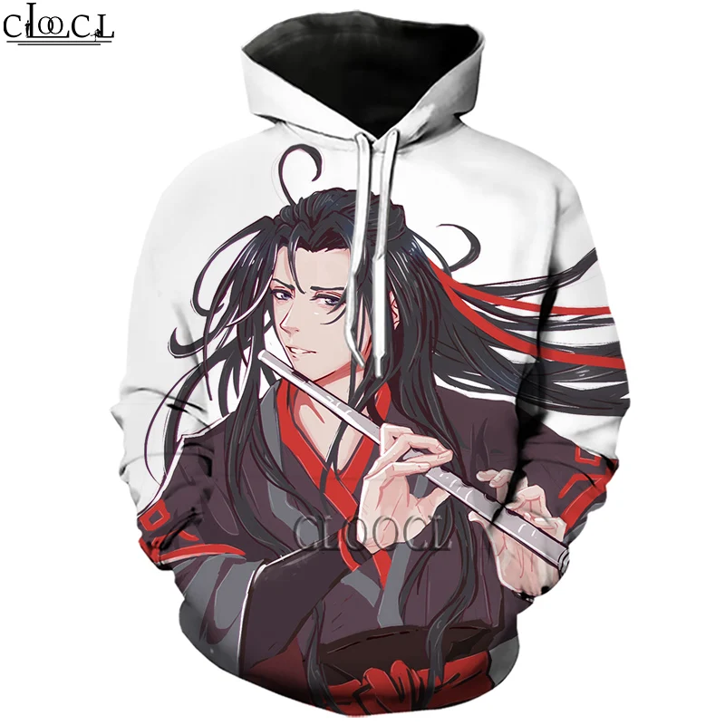 

CLOOCL Anime Mo Dao Zu Shi 3D Printed Pullover Men for Women Hoodies Harajuku Fashion Tracksuit Pullover Drop Shipping