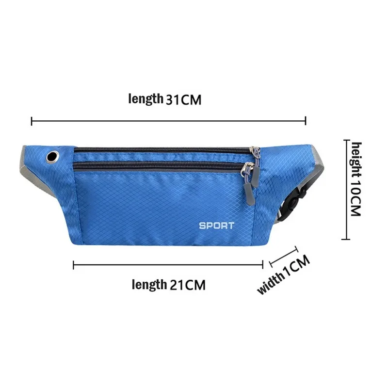 

Women Sport Waist Pack Fanny Pack Crossbody Wallet Belt Travel Phone Bag Fashion Sport Pouch Money Fanny Bum Bag