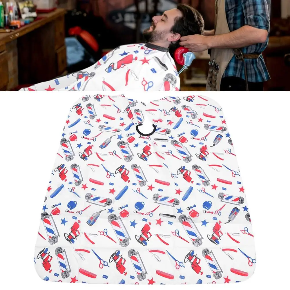 Режущий фартук для окраски волос Ткань парикмахерские стилистов салонные