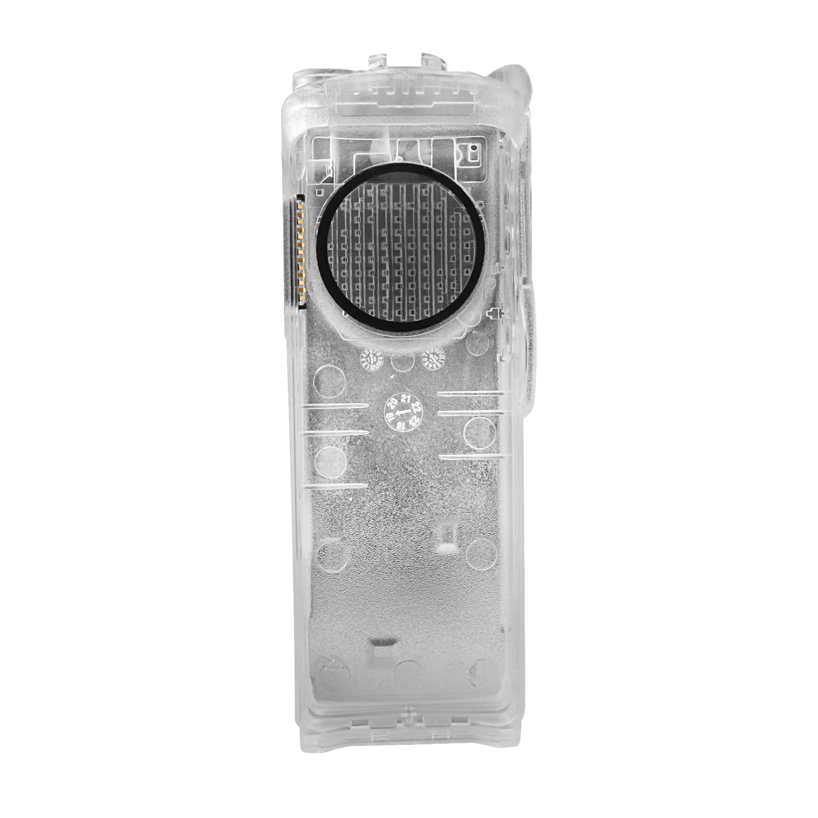 Transparent Walkie Talkie Repair Replacement Housing Case Kit Front Cover for XTS3000 M1 Two Way Radio