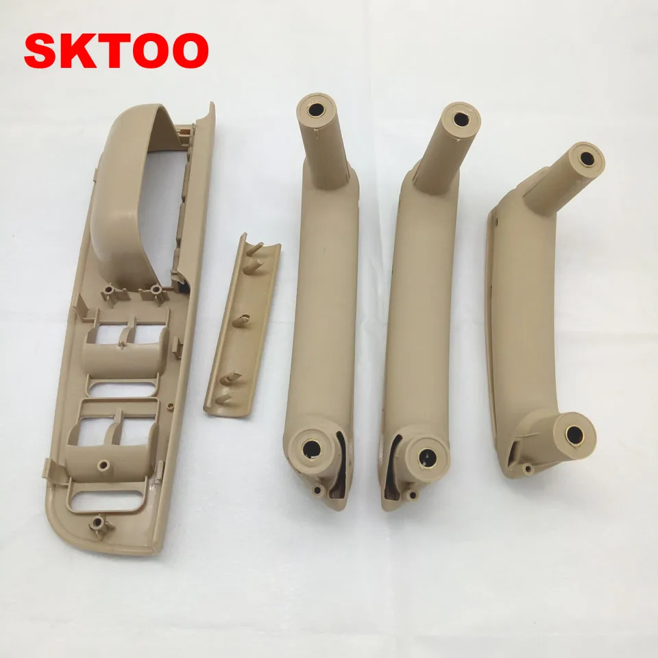 Внутренняя ручка двери SKTOO 8 шт./компл. бежевая с обшивкой для Volkswagen 1998-2005 Passat B5