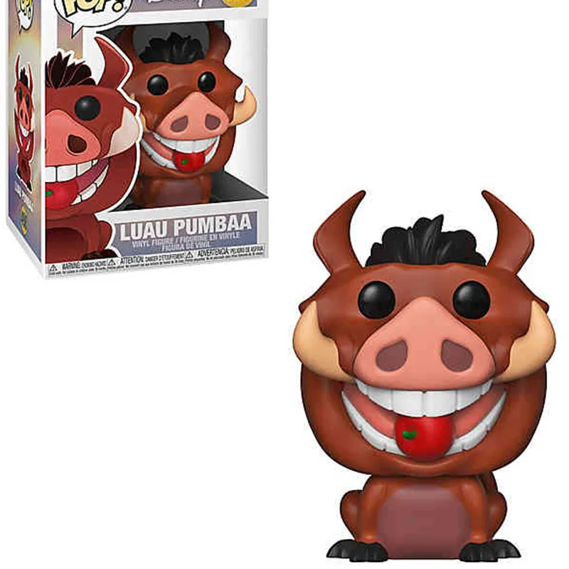 Funko Pop Король Лев муфаса Луау Пумба Симба Виниловая фигурка кукла игрушка мультфильм Король Лев ПВХ фигурка игрушка подарок для детей