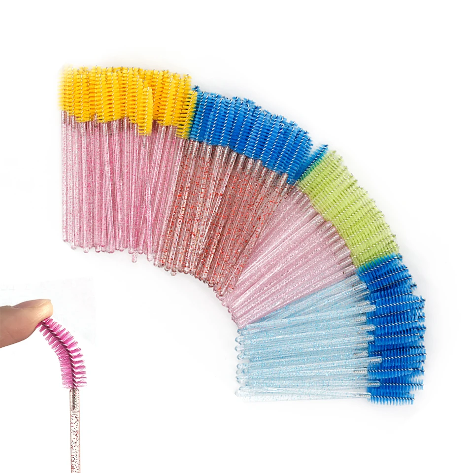 Наращивание ресниц одноразовая кисть для бровей туши аппликатор мотальные