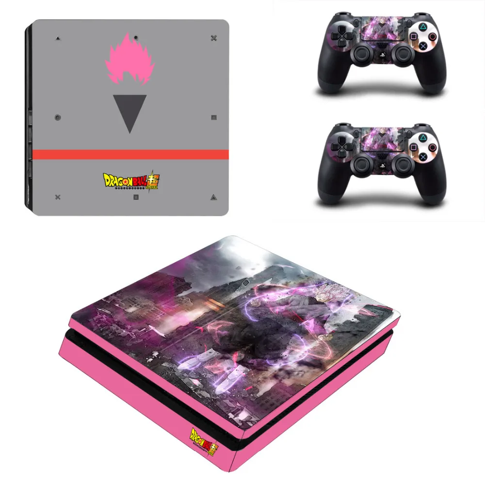 Dragon Ball PS4 тонкий стикер кожи для Play station 4 Slim консоли контроллеры виниловые наклейки протектор игровой чехол