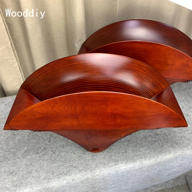 Wooddiy 2 дюймов деревянный рожок Березовая фанера одна пара rh 03 шозо Киносита 11bc
