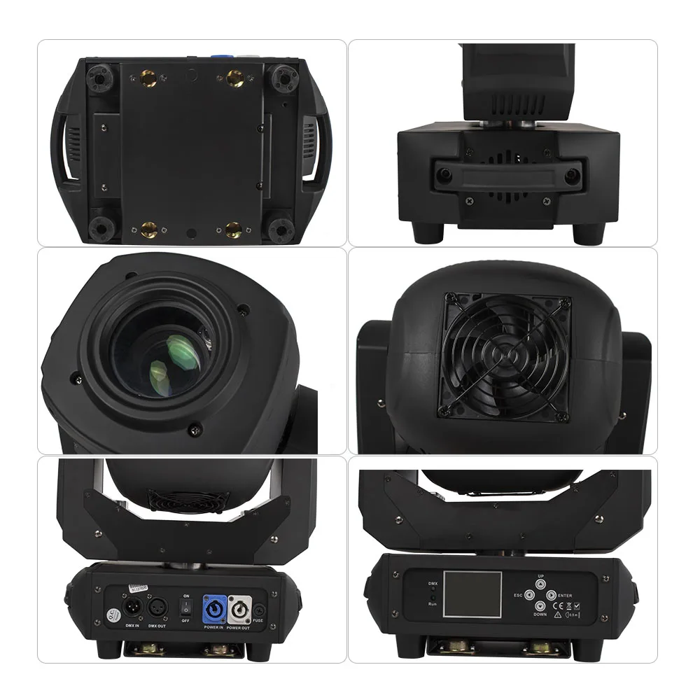 230W LED Lyre Moving Head Light 6/18 Channel Spot Beam DMX512 DJ Party Bar Show Stage Effect Machine Night Club Wash | Освещение