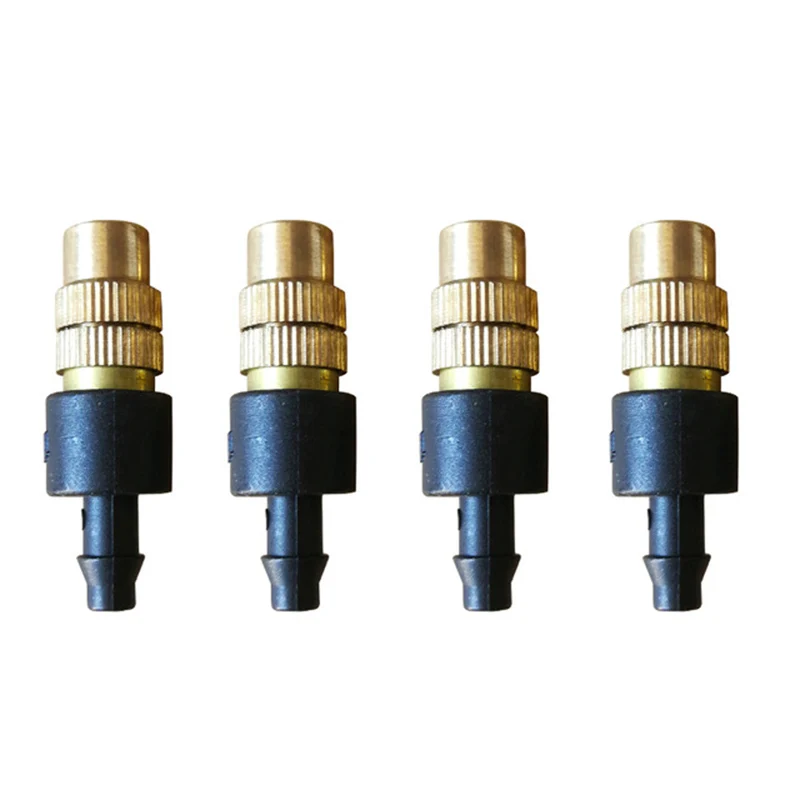 

1X5pcs Garden Misting Nozzle Irrigation Water Outdoor Set Fog Fogging Spray Tool
