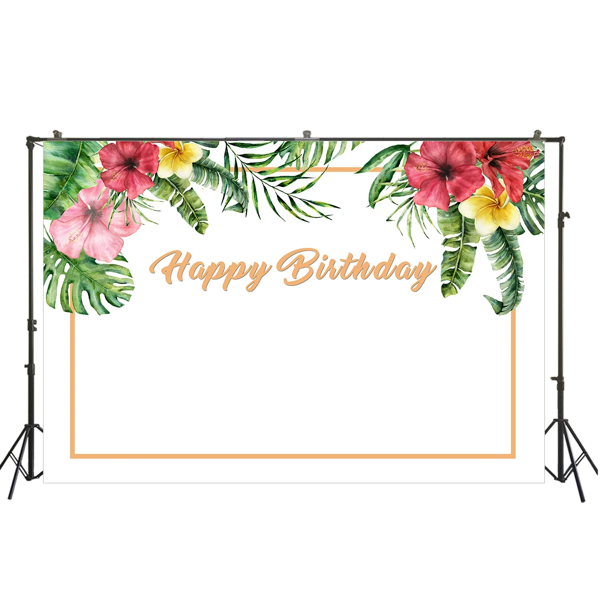 Цветочный фон для вечеринки взрослых девушек принцесс Фламинго фотофоны