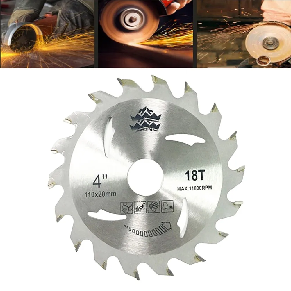 

Wood Cutting Disc Saw Blades 110*20mm 18T 1pcs/2pcs Circular Saw Blade