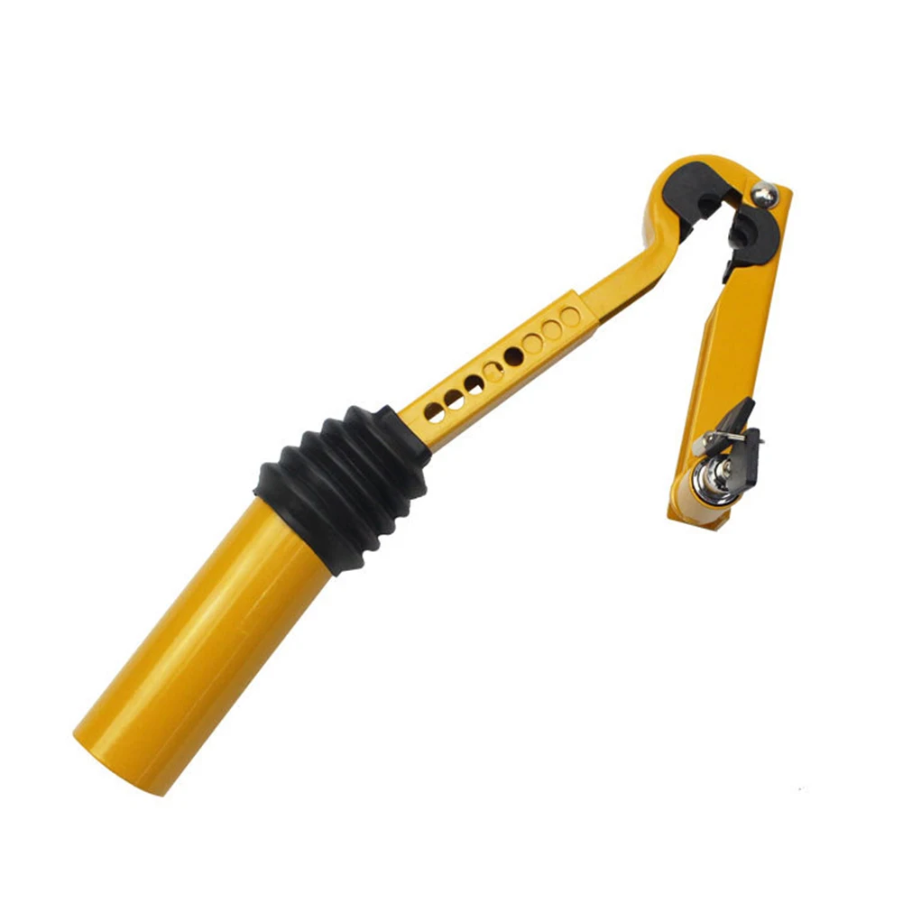 universal car handbrake shift lock stainless steel anti theft strong security auto car accessories for truck suv trailer lock free global shipping