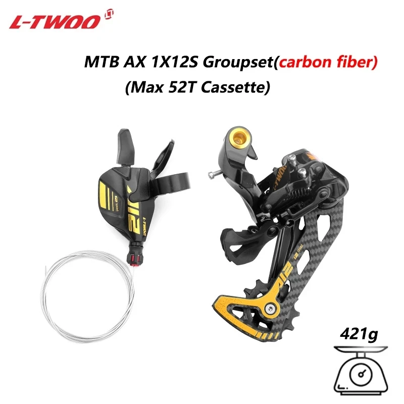 

LWTOO MTB 1*12 скоростной велосипедный переключатель передач задний переключатель передач 12 S карбоновый переключатель передач горный велосипед...