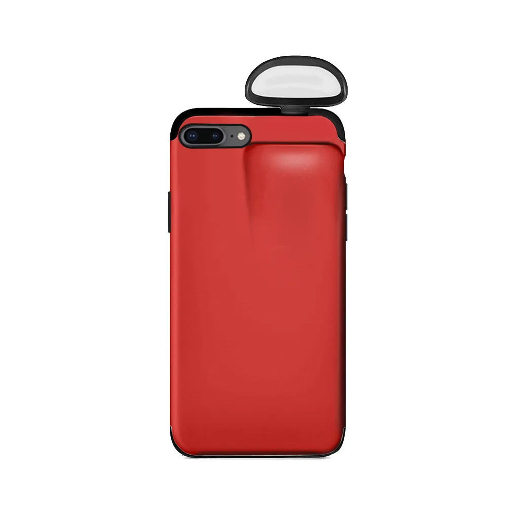 2 в 1 чехол для AirPods для iPhone 11 чехол для iPhone 7 Plus/8 Plus/X/XS Max/11 Pro Max чехол защитный чехол 19 октября