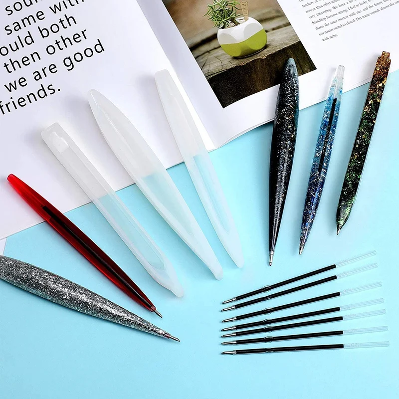 Силиконовые формы в форме каучука для самостоятельной сборки 6 шт. Свеча ручки с 75