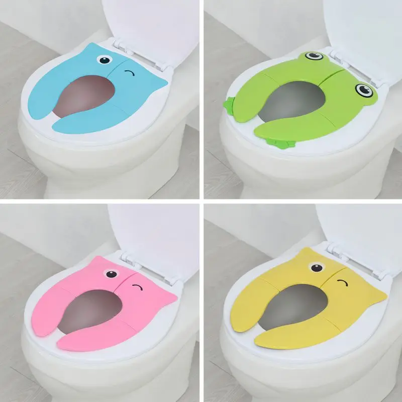 Нескользящее складное переносное учебное сиденье для горшков путешествий без