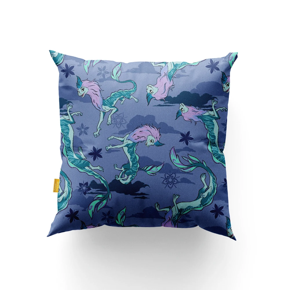 Легендарные истории приключений связанные с драконами принт из полиэстера