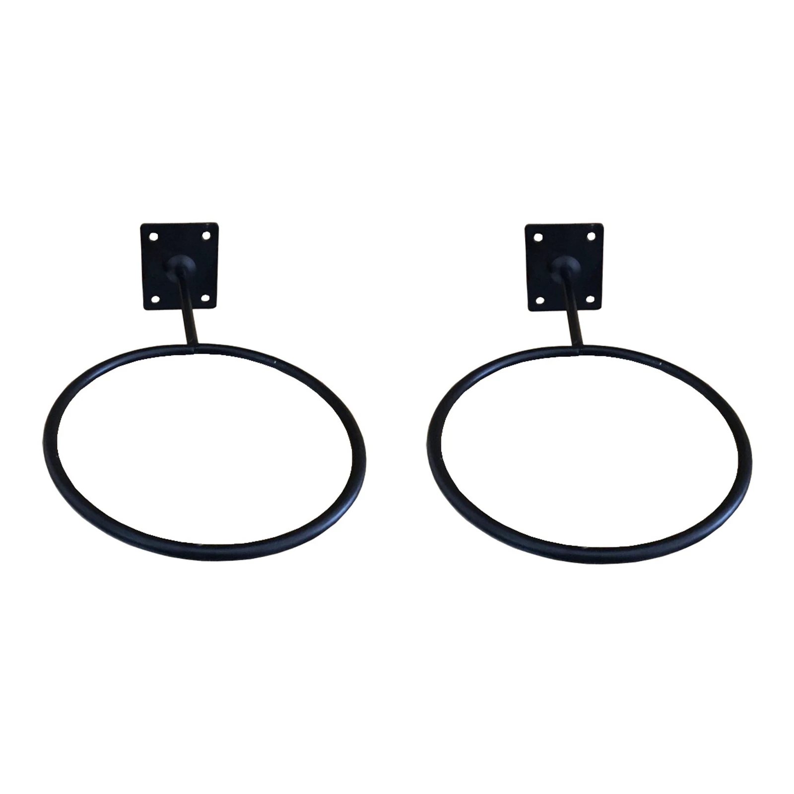 

4PCS Home Wall Mounted Ball Holder Basketball Football Volleyball Storage Rack Black Basketball Storage Wall Mounted Bracket