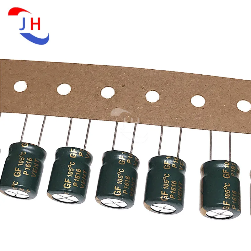 

20PCS Aluminum Electrolytic Capacitor 25v470uf 10*12.5GF High Frequency Low Resistance Long life 5mm Pin Distance 25V 470UF