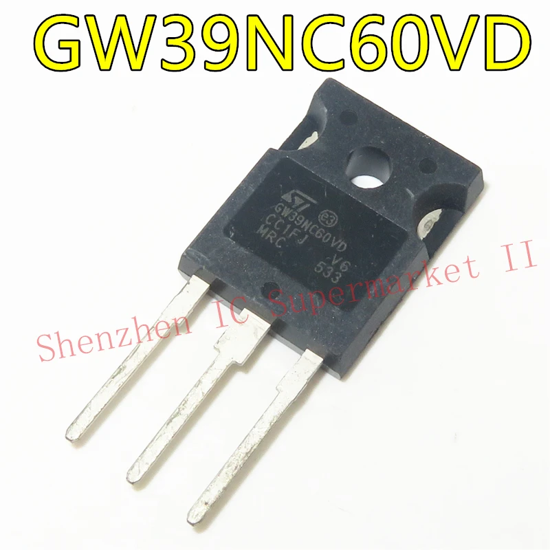 1 шт./лот STGW39NC60VD GW39NC60VD 39NC60 TO 247 IC лучшее качество в наличии|Интегральные схемы| |