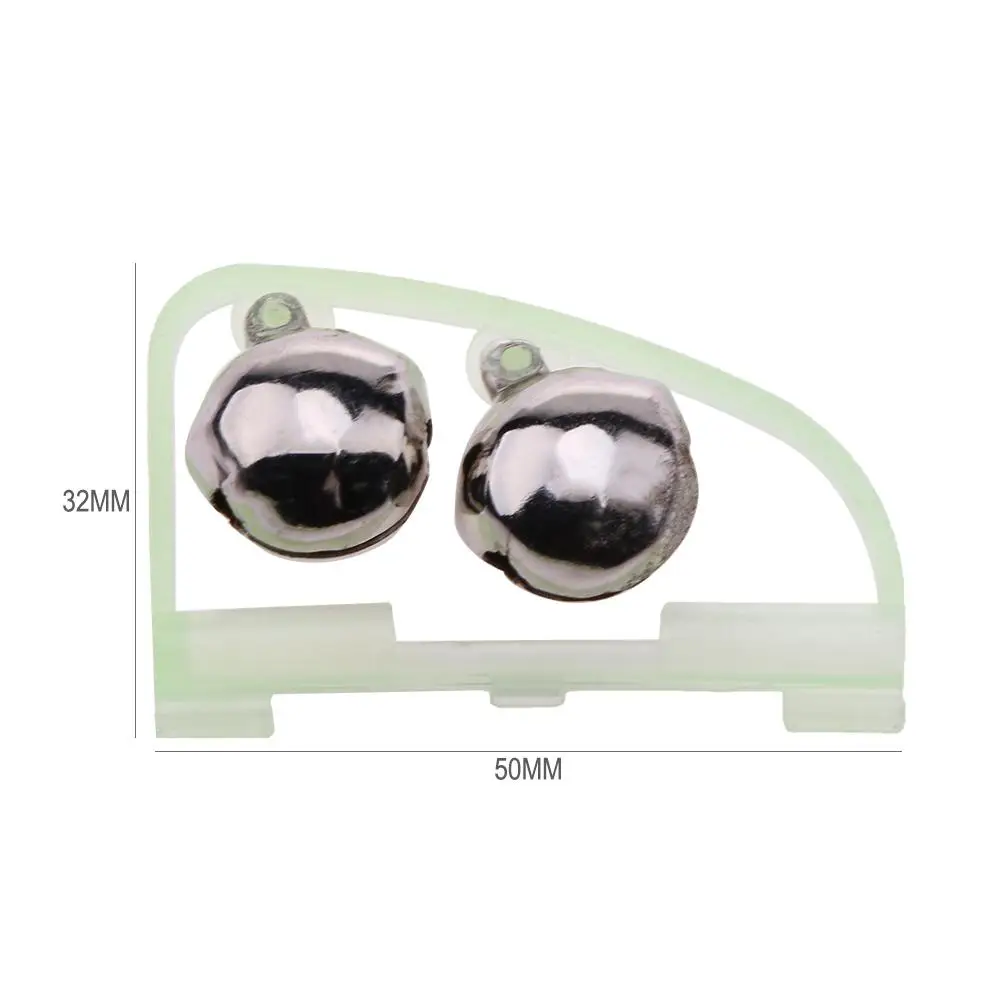 10 шт. флуоресцентный Удочка наконечник зажим твиновский колокол будильник