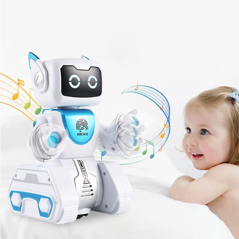 

Programmable RC Robotic Remote Control Intelligent Robot Touch Sensing Action Figure Child Learning Toy Gift