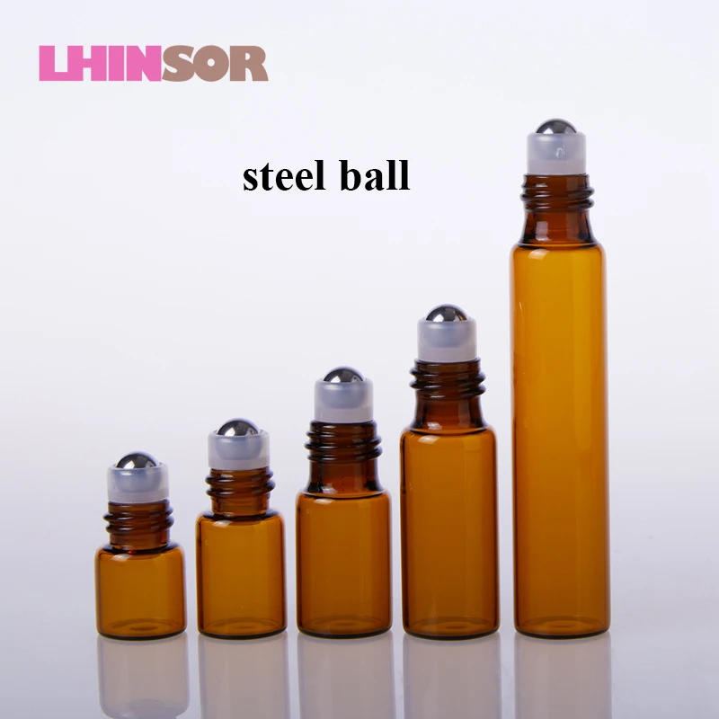 100 шт./лот 1 мл 2 3 5 10 флакон из янтарного стекла в рулоне контейнер Doterra тест