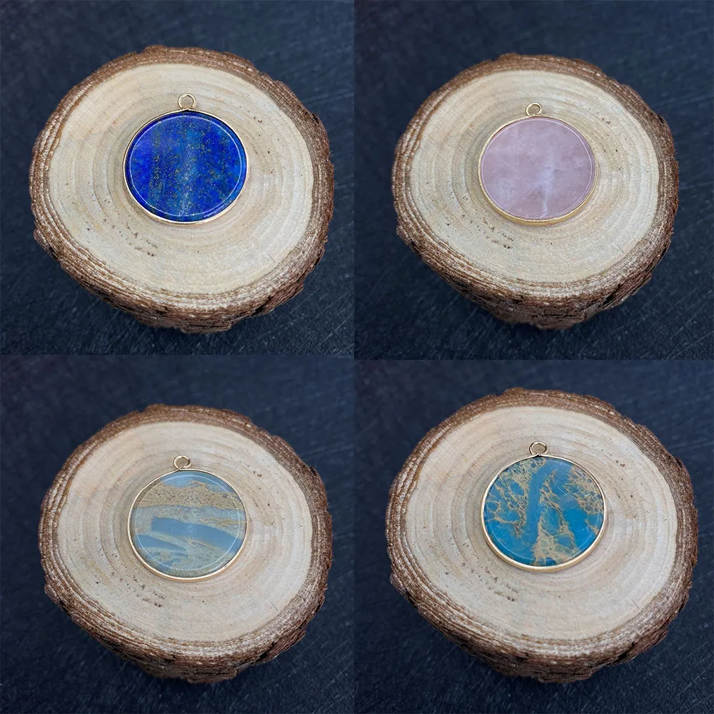 

1 Piece/pack of Colorful Natural Emperor Stone Lapis Lazuli Powder Crystal 26x30mm Handmade DIY Jewelry Accessories Wholesale