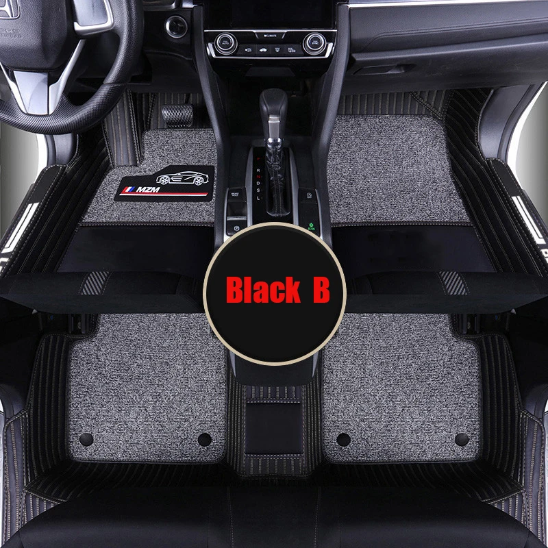 

Custom Fit Car floor mats For BMW 2019 5 Series 525Li 530Li 3 Series special all-inclusive threshold Interior decoration carpet