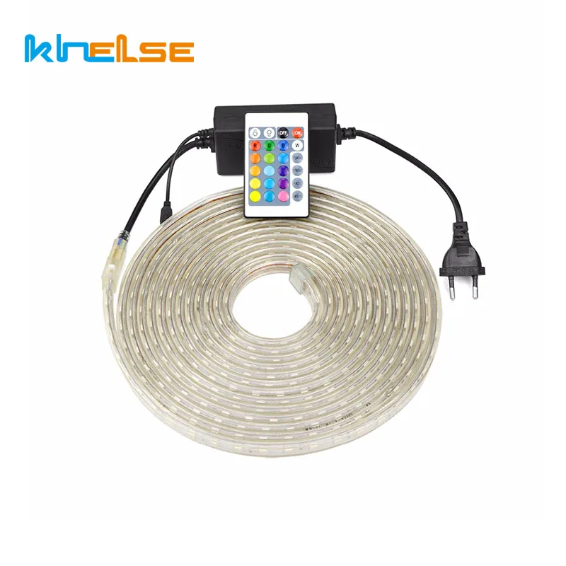 Светодиодная ленсветильник водонепроницаемая 220 В 8/9/10/15/20/25 м|Светодиодные ленты|