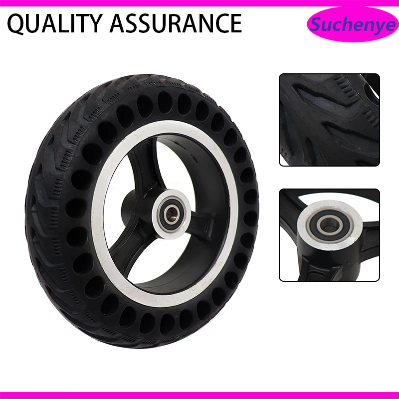

200x50 solid wheel Explosion-proof Electric Bike Scooter tyres 8 inch Motorcycle Solid Tires Bee Hive Holes