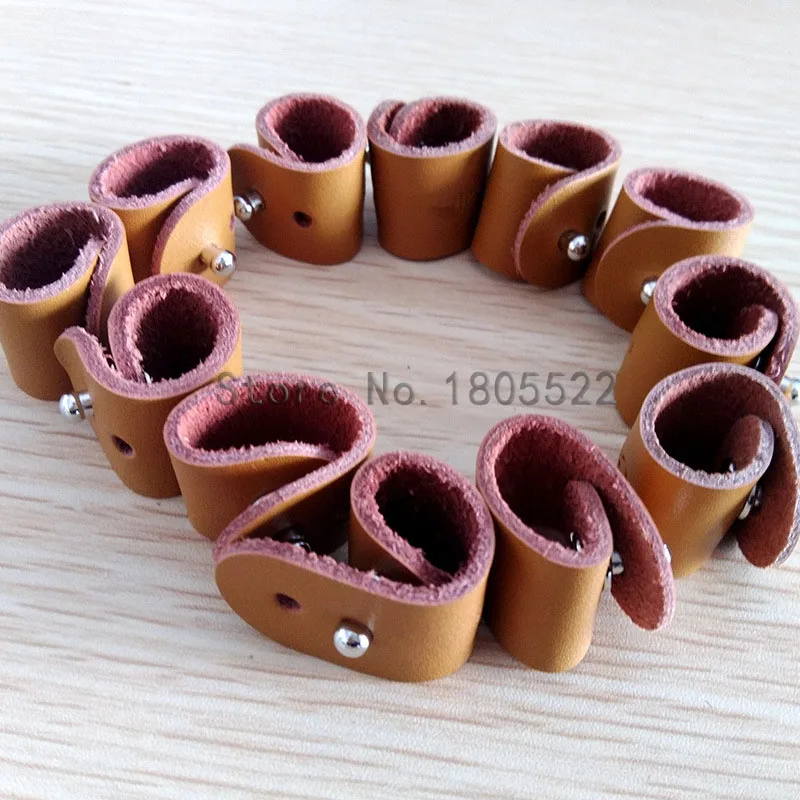 30 шт./лот новый держатель шнура для наушников из кожи органайзер проводов