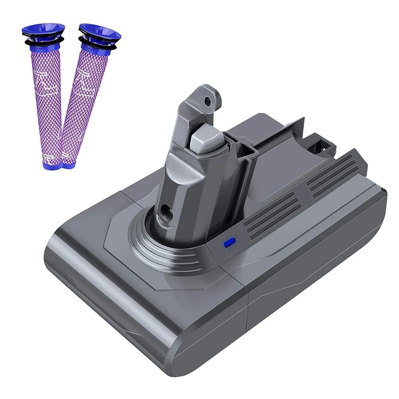 Сменная батарея 3500 мАч для пылесоса Dyson V6 фильтр DC58 DC59 DC61 DC62 DC72 DC74 SV03 SV04 SV05 SV06 +