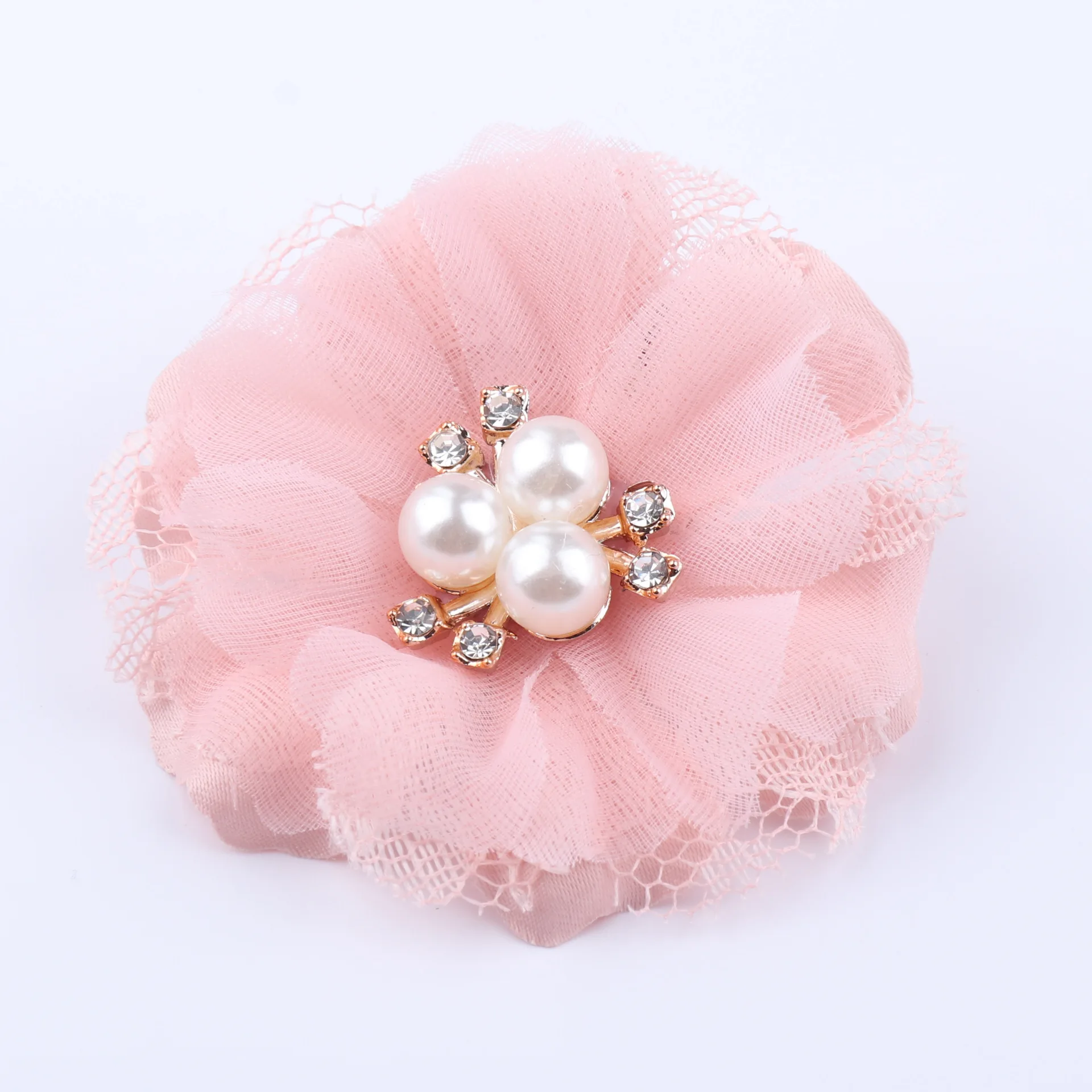 

NEW 7color 5Pcs/lot Lace trim patch applique lace fabric Wedding dress DIY flowers bride hair veil clothes Headwear Decoration