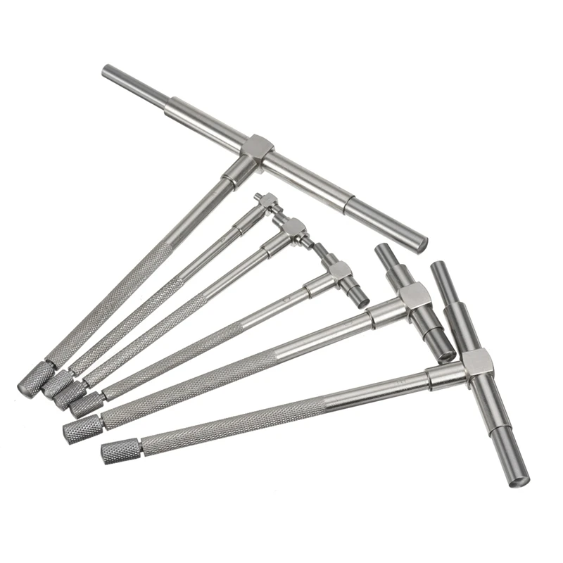 

6 шт., телескопический микрометр, 8-150 мм