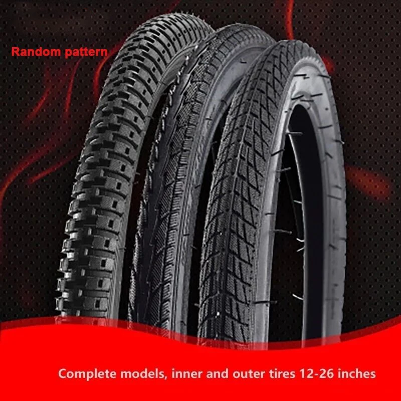 Bicycle Tire 12/14/16/20/24/26 Inch X1.75/1.95/2.4 Mountain Bike Inner And Outer Accessories MTB Race Equipment Tubeless | Спорт и