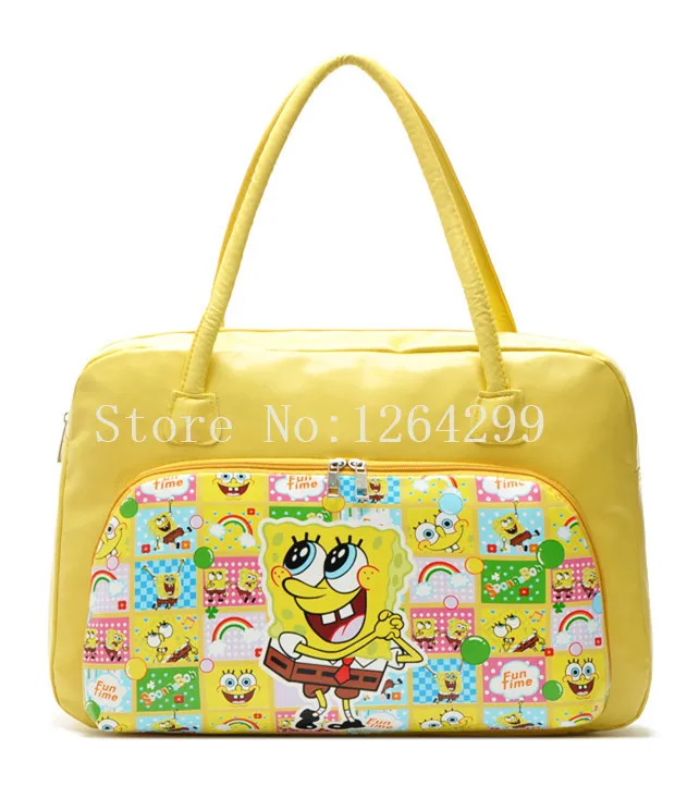 

New Kawaii Anime Kids Woman Big PU Travel Bags Handbags
