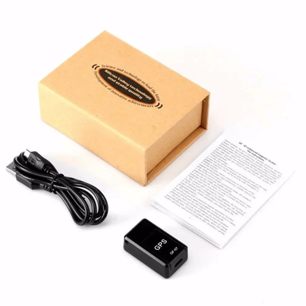 Магнитный GF07 GSM мини шпионский GPS трекер в режиме реального времени локатор