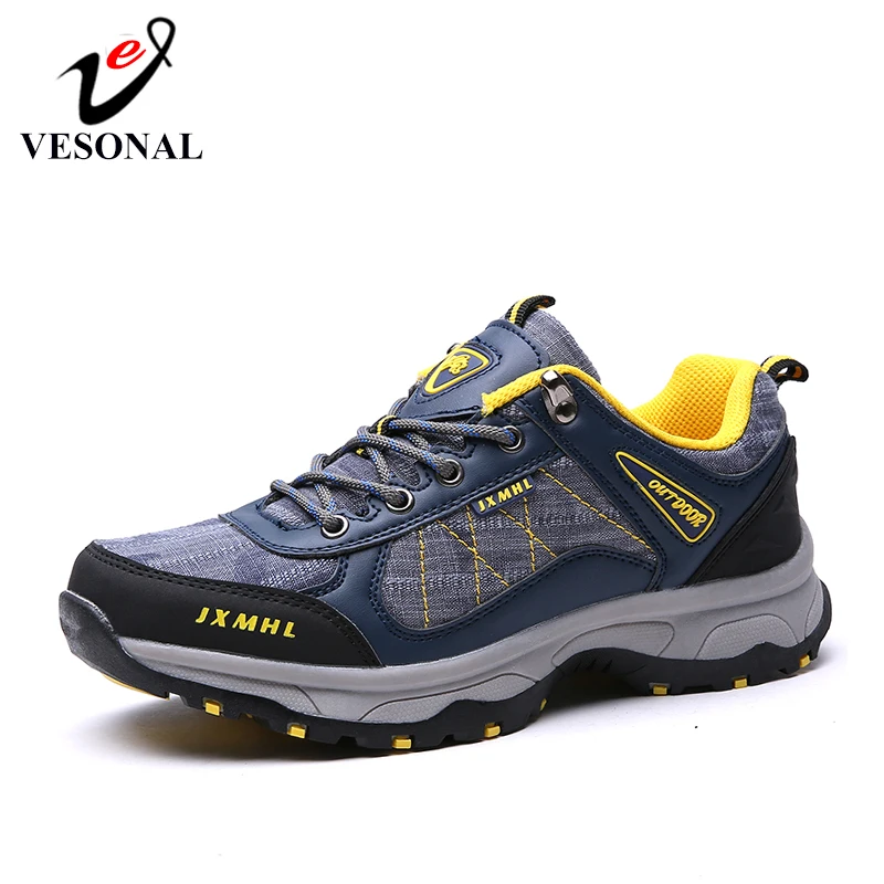 Кроссовки VESONAL мужские повседневная прогулочная дышащая обувь Нескользящие для