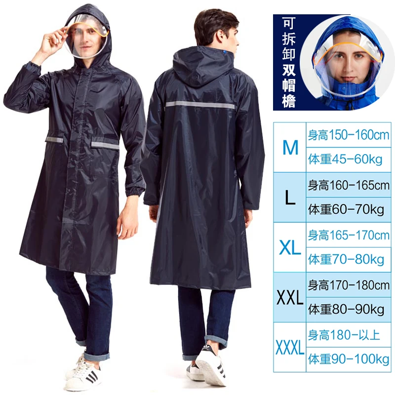 Дождевик для мужчин и женщин взрослых пеших прогулок новинка легкий дождевик