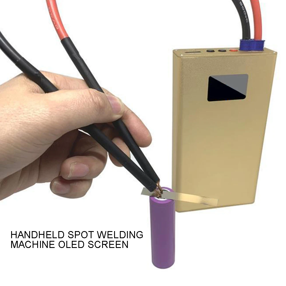 

DX10 Portable Spot Welding Machine LED Screen 18650 Butt Welding Machine DIY Spot Welding Machine 5300/10600Mah