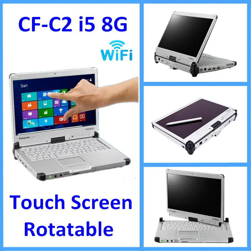 

2021 big Promotion !! Top-rated Toughbook CF-C2 Lapotp CF C2 tablet I5 8G Touch Screen with wifi with 1tb SSD Diagnostic Laptop