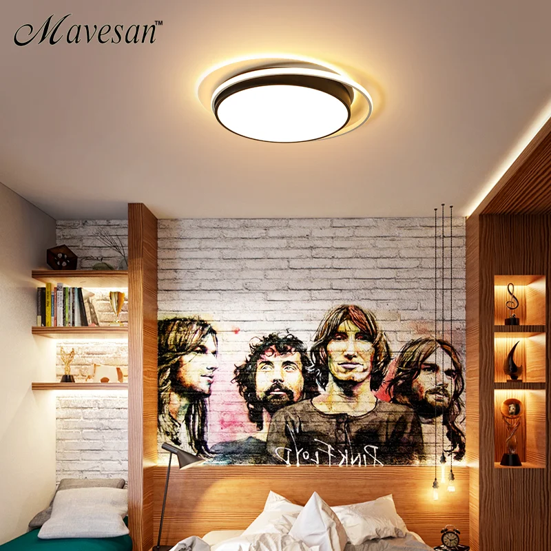 

Hot selling controle remoto led ceiling light for restaurant room for home decoration lustre de plafond for 10-15square meters