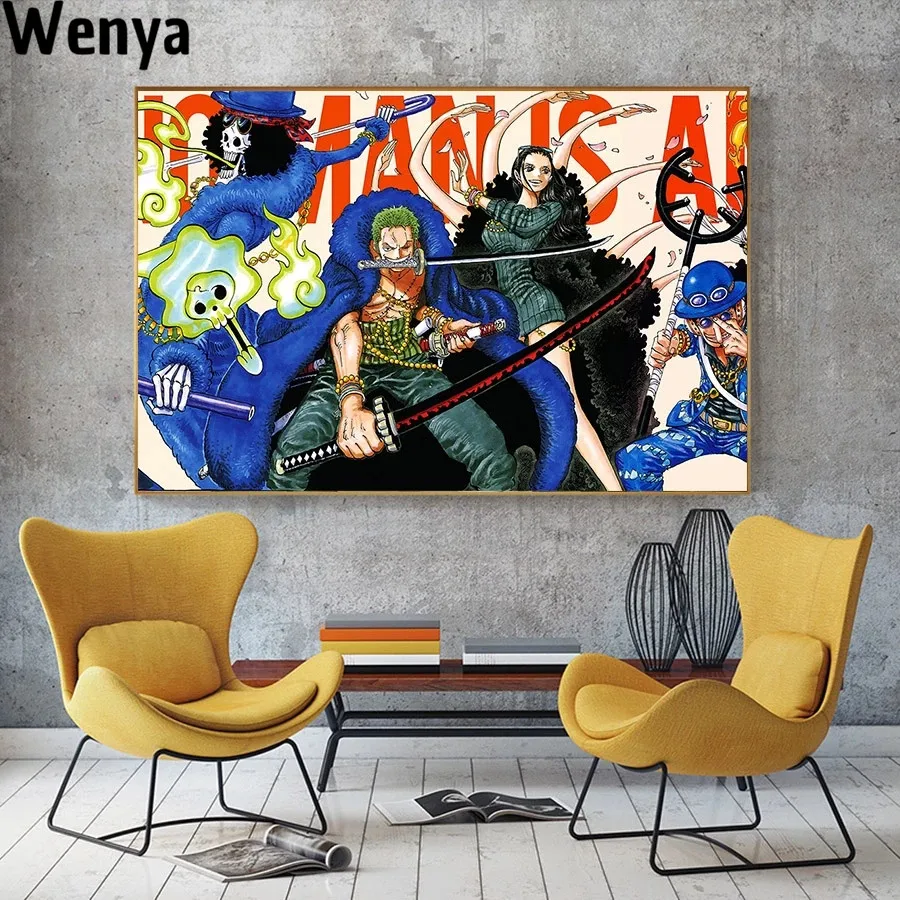 

Harry Style Luffy Anime Posters And Prints Wall Art Pictures Canvas Painting Wall Painting Boys Bedroom Home Decor Accessories