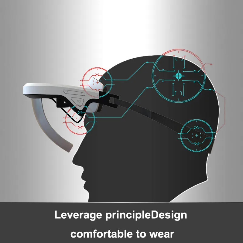 Смарт-Очки виртуальной реальности AR Box голографические эффекты шлем 3D с ручкой