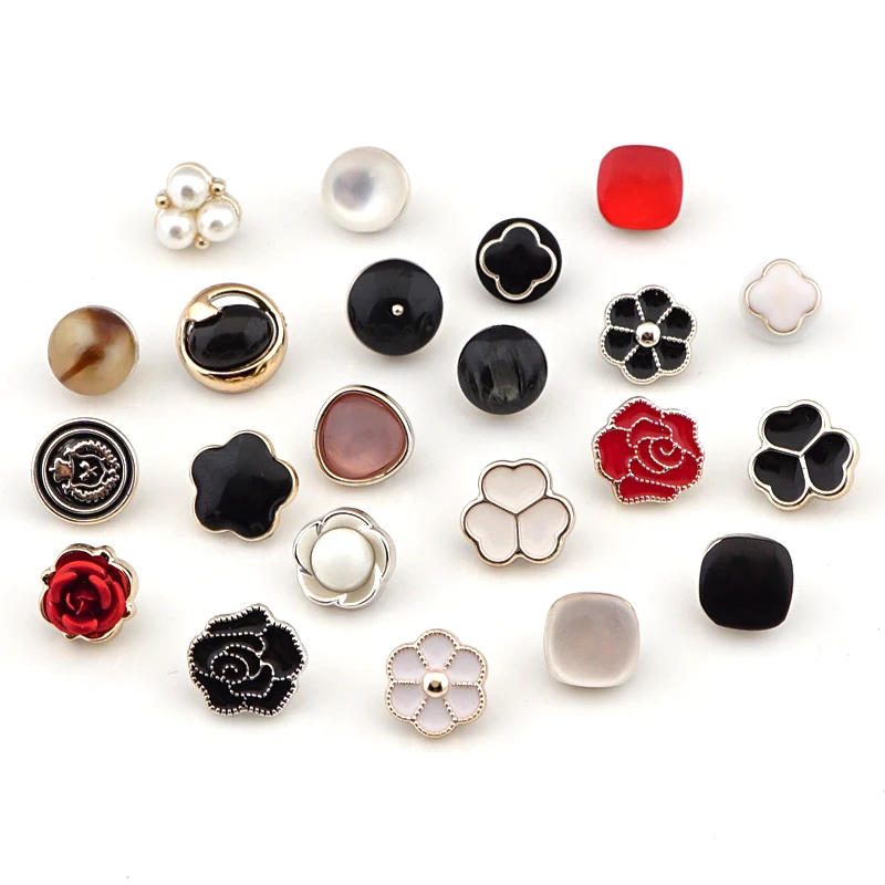 Шифоновая рубашка на пуговицах с жемчужными пуговицами декоративные пуговицы |