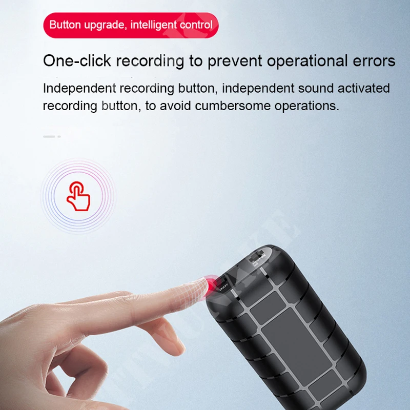 

STTWUNAKE Voice recorder 500 hours Dictaphone audio sound mini activated digital professional micro flash drive