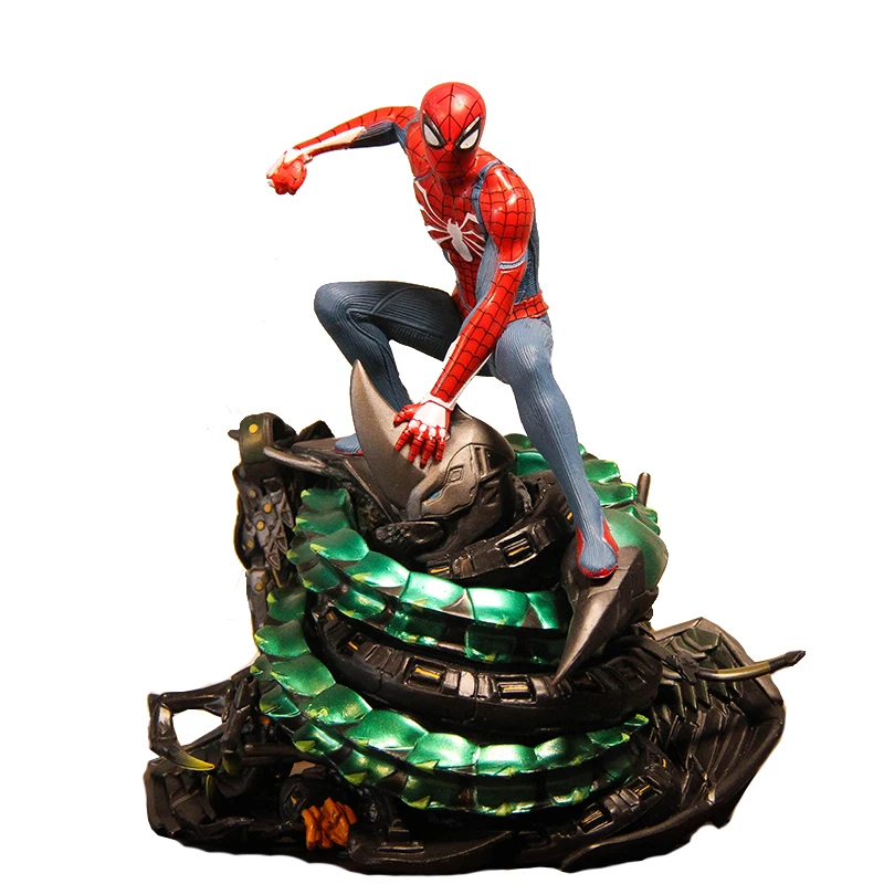 19 см Марвел Мстители паук Человек PS4 модель статуэтки экшн коллекционные игрушки